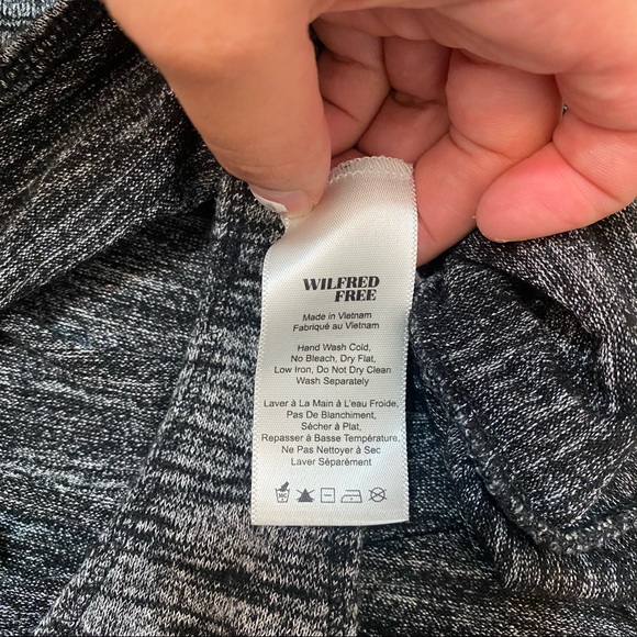 Wilfred Free By Aritzia 3/4 Sleeve Bodysuit Size XS - Picture 6 of 8